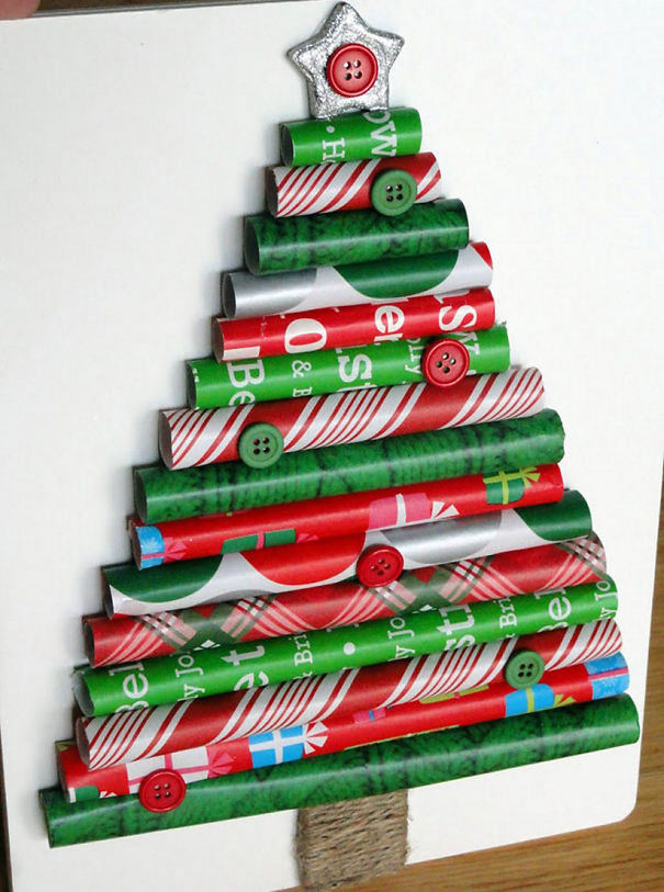 Wrapping Paper Christmas Tree