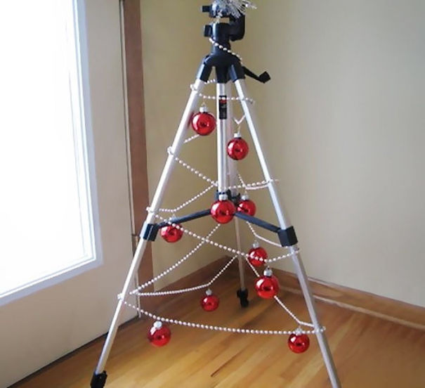 Tripod Christmas Tree
