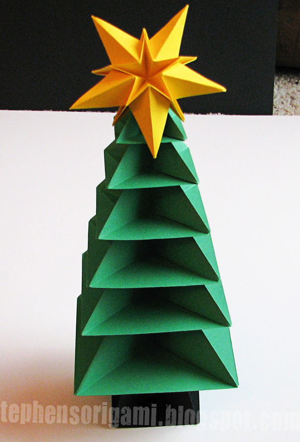 Origami Christmas Tree
