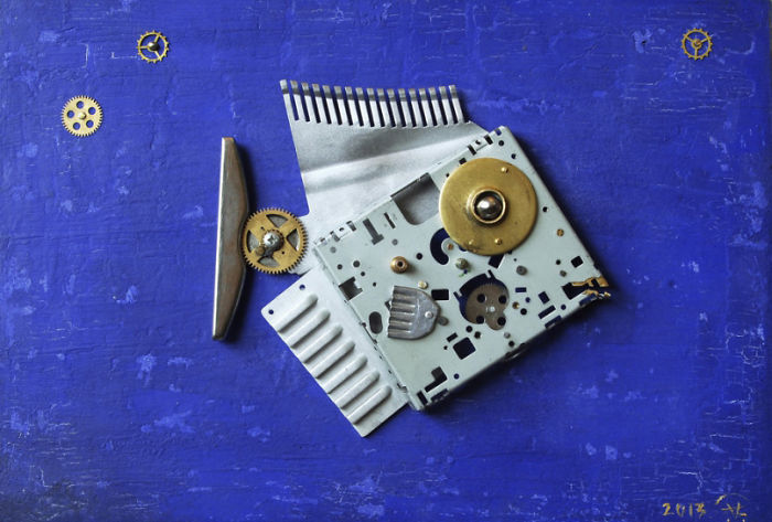 Lithuanian Artist Creates Cute Animal Sculptures From Scrap Metal