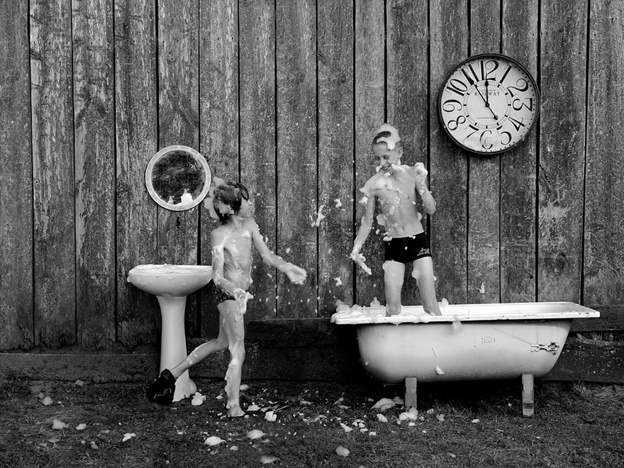 Tales Of The Old Bathtub: My Wife And Kids Take Part In Creating Surreal Stories Tales Of The Old Bathtub: My Wife And Kids Take Part In Creating Surreal Stories