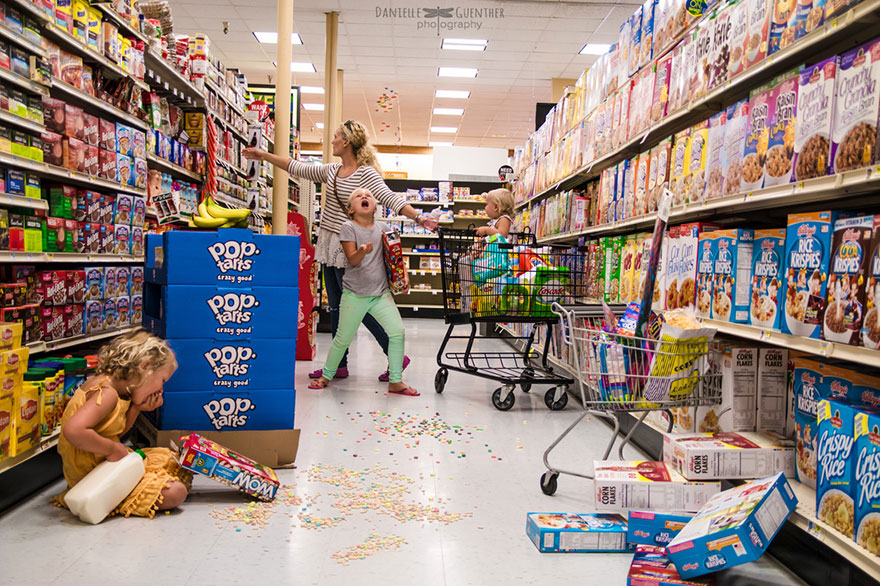 Photographer Reveals The True Chaos Of Being A Parent