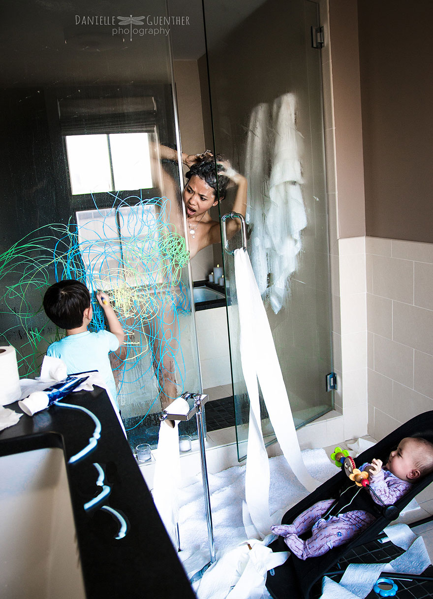 Photographer Reveals The True Chaos Of Being A Parent