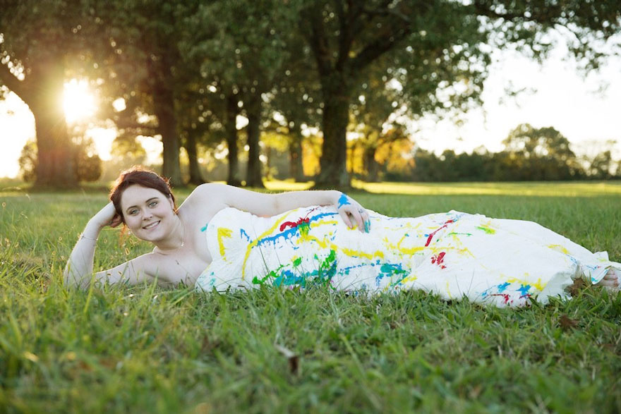 bride-left-at-altar-trash-dress-photoshoot-1 bride-left-at-altar-trash-dress-photoshoot-1
