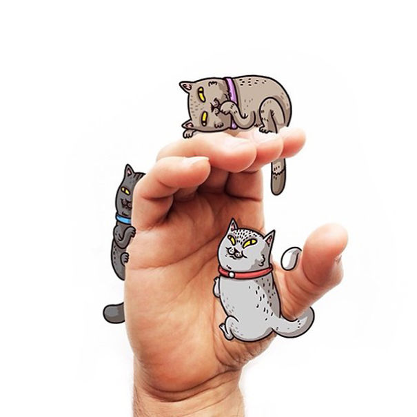 Cute Sign Language Illustrations By Alex Solis