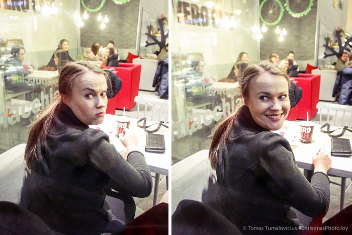 Photographer Dressed Up As Santa Spreads Christmas Joy By Photographing Unsuspecting People