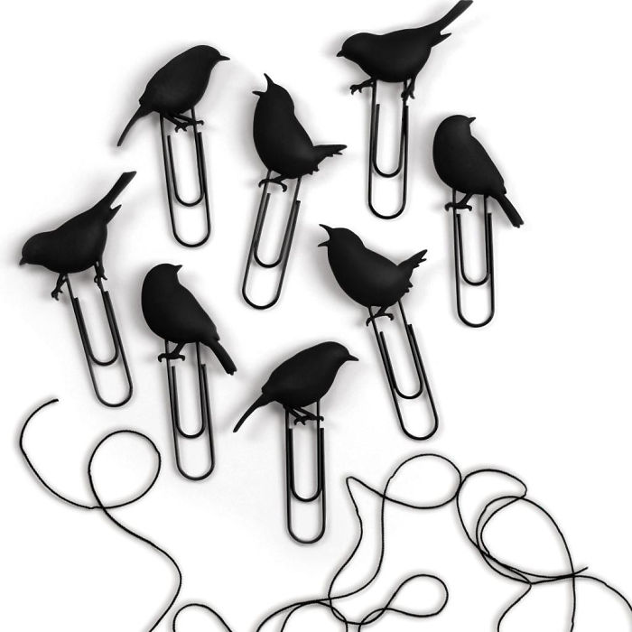 Birds On Wire Picture Holder