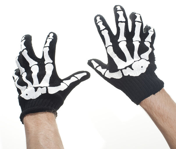 Skeleton Gloves