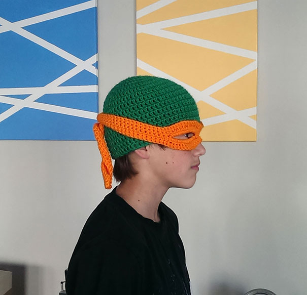 Michelangelo - Teenage Mutant Ninja Turtle Hat