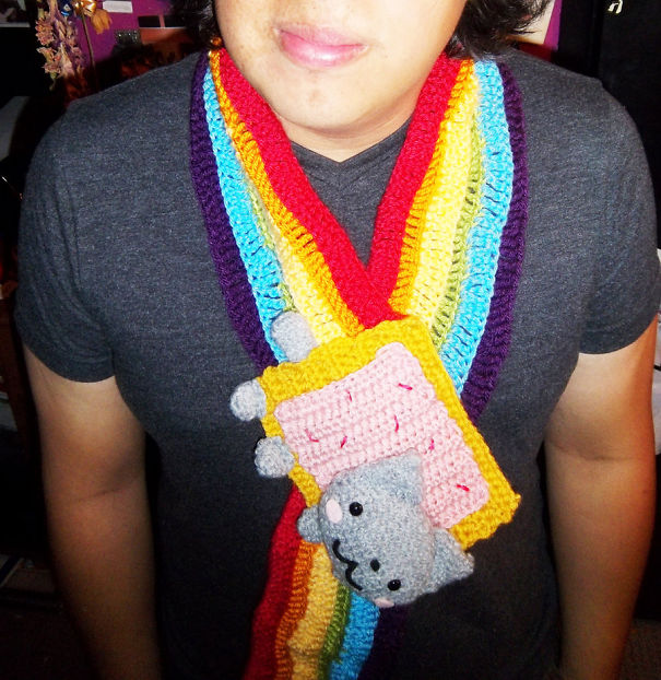 Nyan Cat Scarf