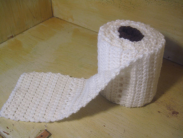 Toilet Paper Scarf