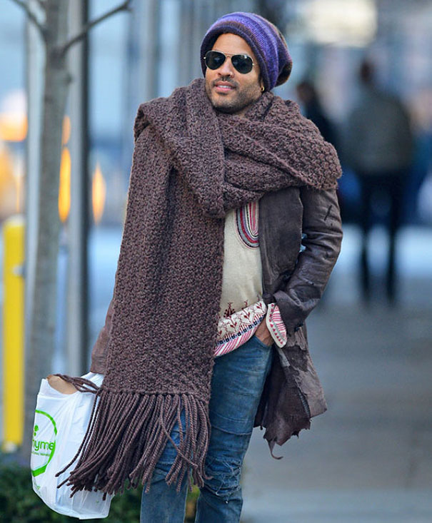 "Honey, I Shrunk Lenny Kravitz" Scarf