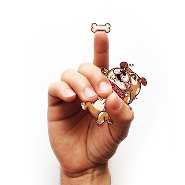 Cute Sign Language Illustrations By Alex Solis