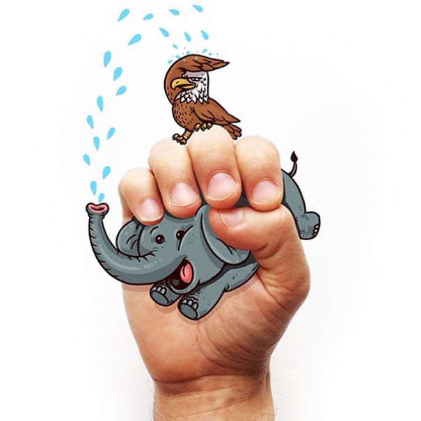 Cute Sign Language Illustrations By Alex Solis Cute Sign Language Illustrations By Alex Solis