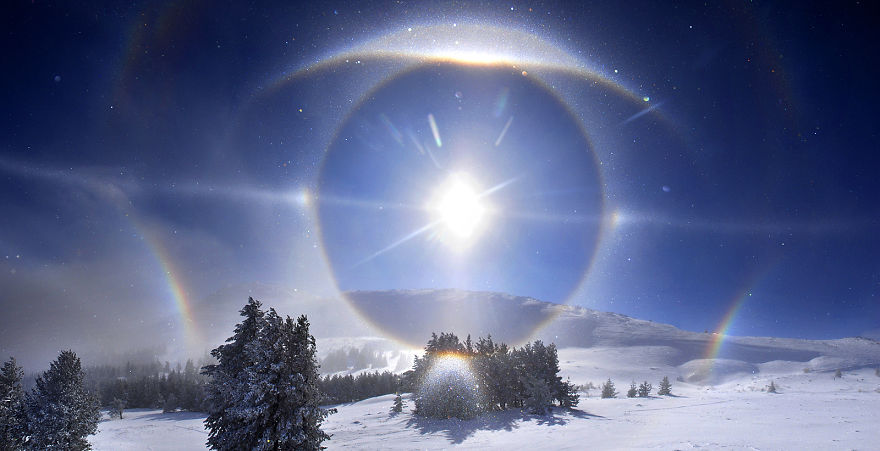 Sun Halo, Vitosha Mountain