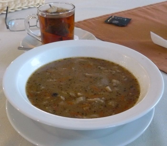 Flaki Po Zamojsku - A Polish Stew Or Soup From Beef Tripe And Vegetables