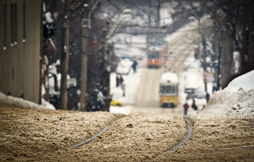 Winter In Iasi, Romania