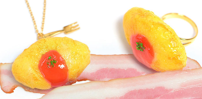 Bacon Earrings, Curry Necklaces And Other Fake Food Accessories