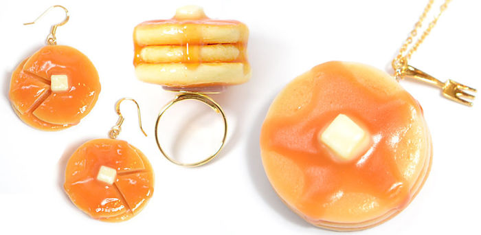 Bacon Earrings, Curry Necklaces And Other Fake Food Accessories Bacon Earrings, Curry Necklaces And Other Fake Food Accessories
