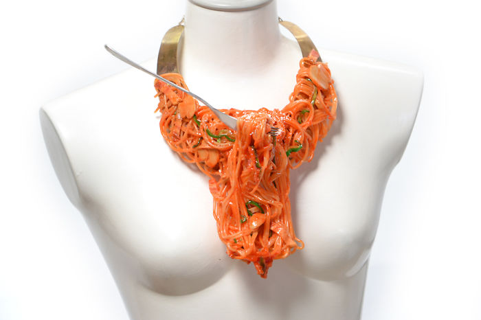Bacon Earrings, Curry Necklaces And Other Fake Food Accessories Bacon Earrings, Curry Necklaces And Other Fake Food Accessories
