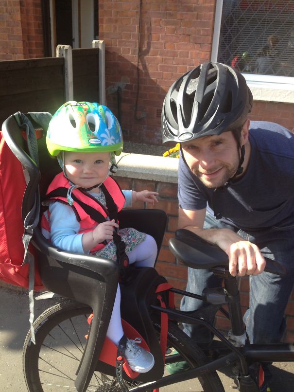 Rocking The Daddy On A Bike Look