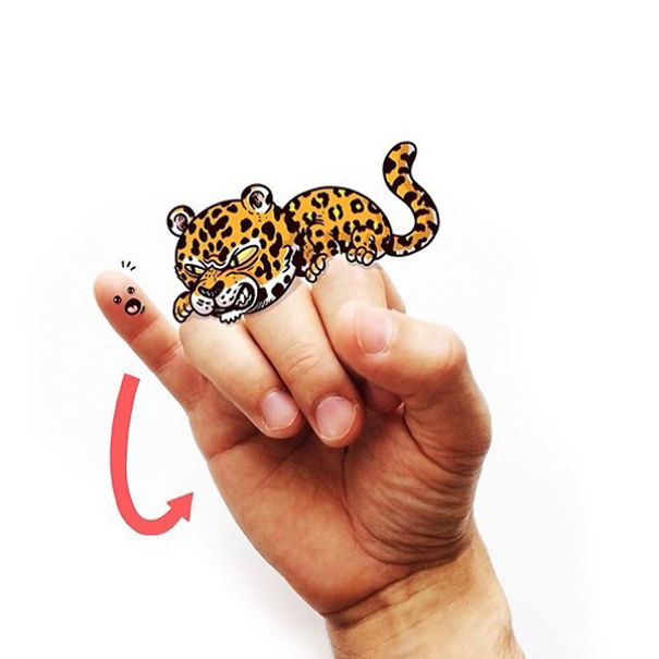 Cute Sign Language Illustrations By Alex Solis