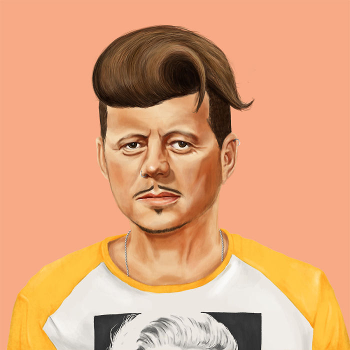 Hipstory: World's Greatest Leaders Reimagined As Hipsters