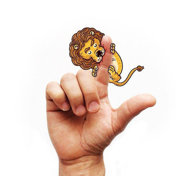 Cute Sign Language Illustrations By Alex Solis