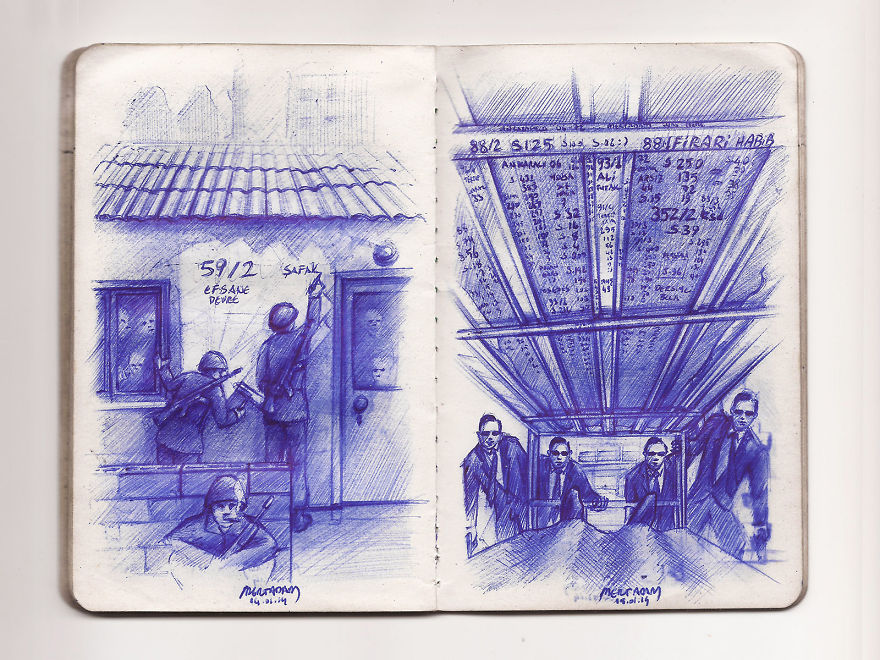 What If A Designer Went To Military Service With A Pocket-Size Notebook And A Ballpoint Pen What If A Designer Went To Military Service With A Pocket-Size Notebook And A Ballpoint Pen