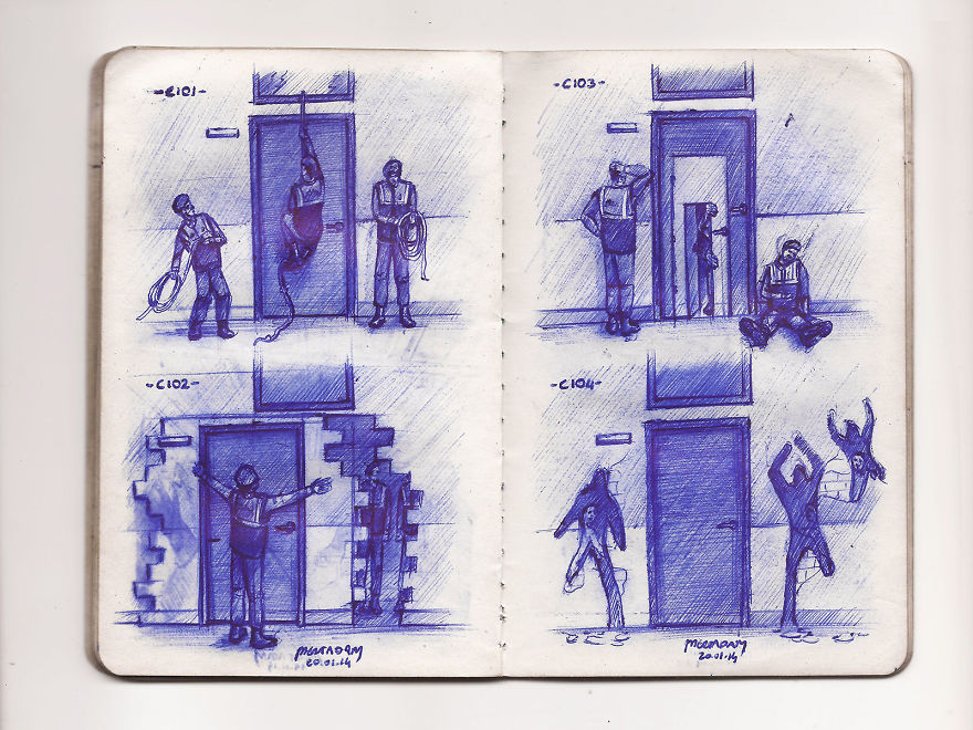 What If A Designer Went To Military Service With A Pocket-Size Notebook And A Ballpoint Pen