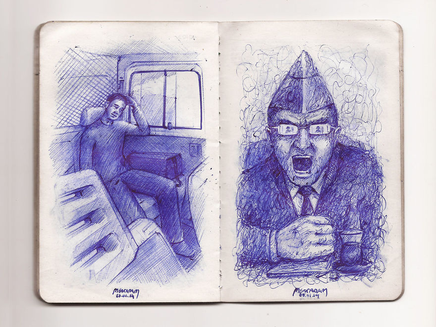 What If A Designer Went To Military Service With A Pocket-Size Notebook And A Ballpoint Pen What If A Designer Went To Military Service With A Pocket-Size Notebook And A Ballpoint Pen