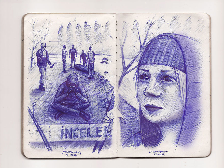 What If A Designer Went To Military Service With A Pocket-Size Notebook And A Ballpoint Pen