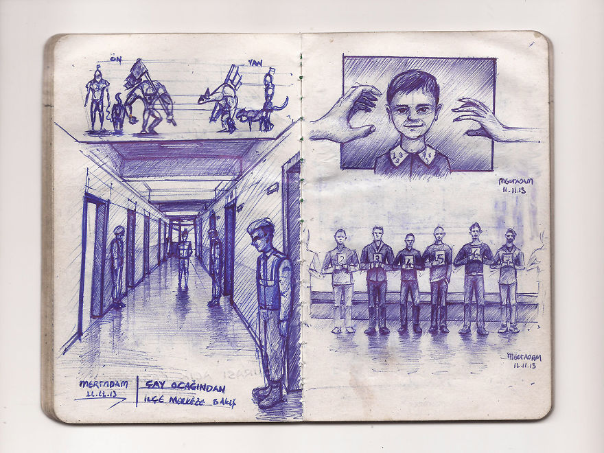 What If A Designer Went To Military Service With A Pocket-Size Notebook And A Ballpoint Pen