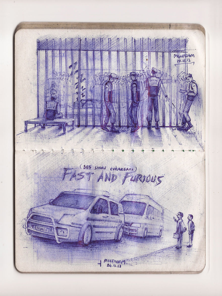 What If A Designer Went To Military Service With A Pocket-Size Notebook And A Ballpoint Pen What If A Designer Went To Military Service With A Pocket-Size Notebook And A Ballpoint Pen