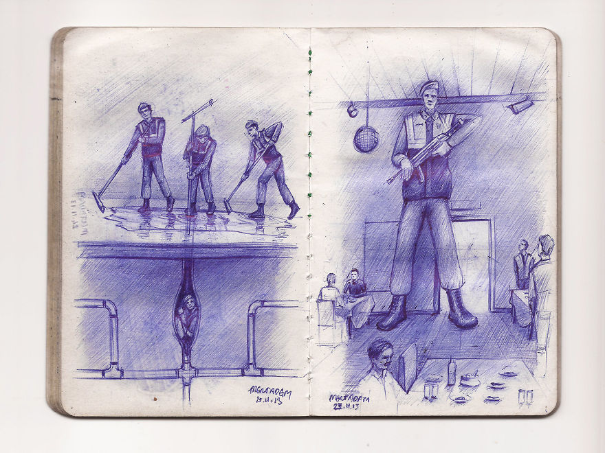 What If A Designer Went To Military Service With A Pocket-Size Notebook And A Ballpoint Pen