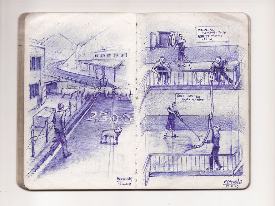 What If A Designer Went To Military Service With A Pocket-Size Notebook And A Ballpoint Pen