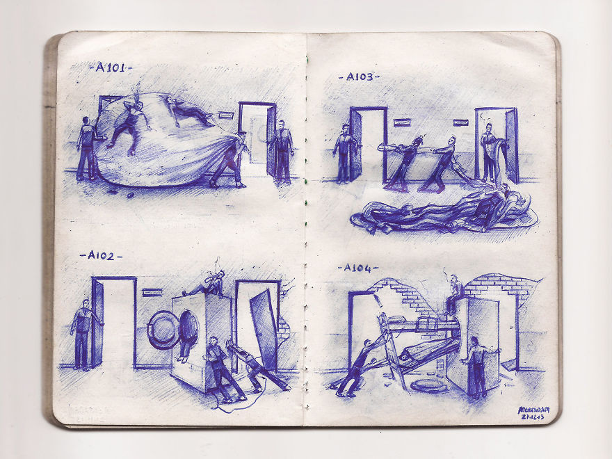 What If A Designer Went To Military Service With A Pocket-Size Notebook And A Ballpoint Pen