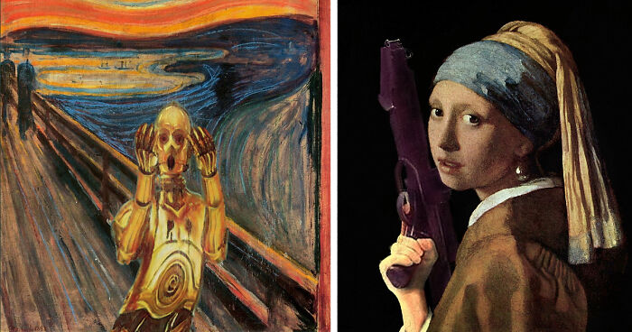 20 Famous Paintings Reimagined With Star Wars Elements