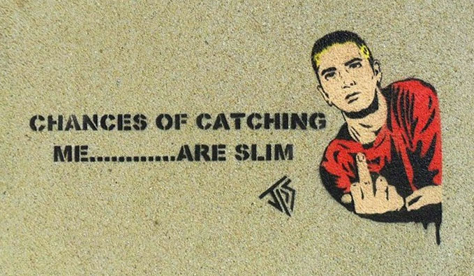 Hip Hop Street Art Puns By JPS