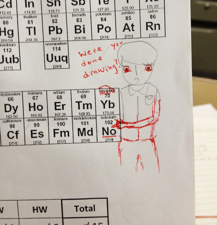This Teacher Hilariously Finishes The Doodles Of His Students