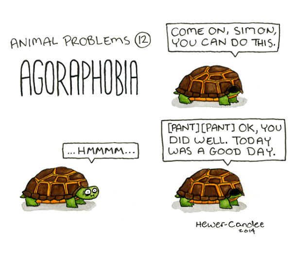 Artist Turns Animal Problems Into Cute Comics Artist Turns Animal Problems Into Cute Comics