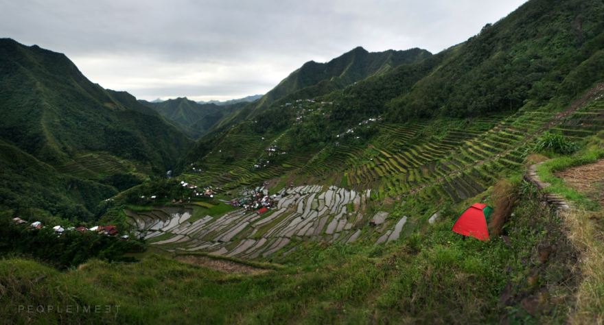 Batad Rice Terraces In The Philippines.