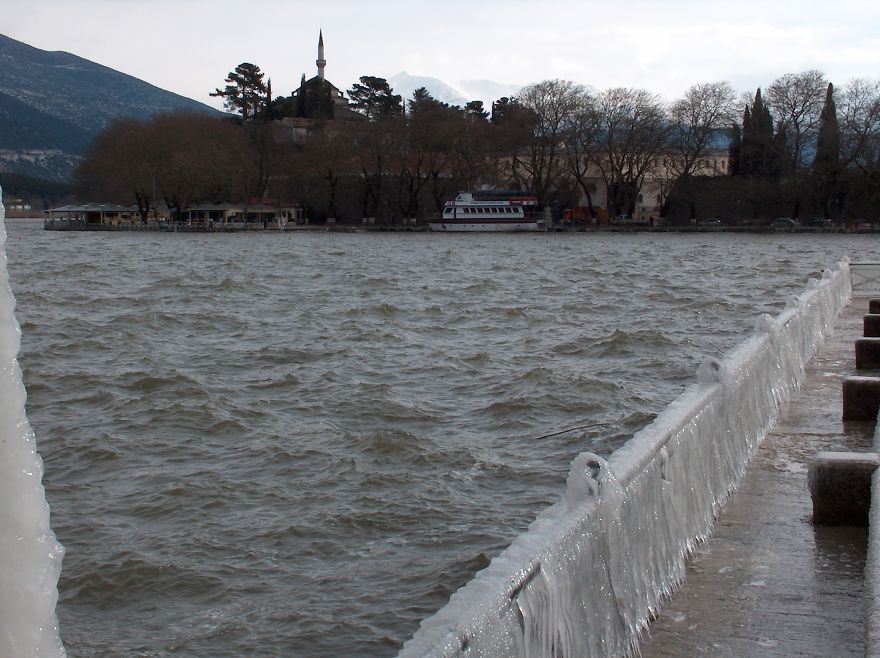 Winter In Ioannina, Greece