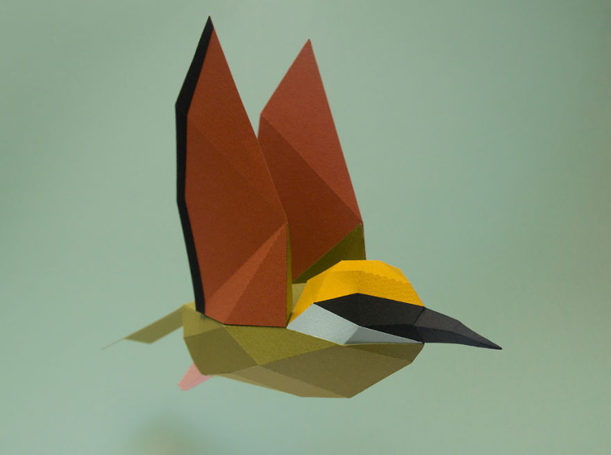 We Are A Couple Of Artists Who Create Lowpoly Animals From Paper We Are A Couple Of Artists Who Create Lowpoly Animals From Paper