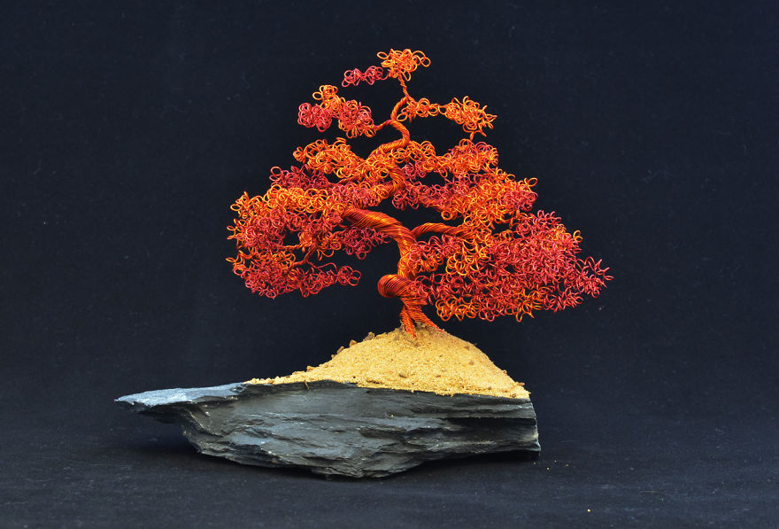 Informal Upright Bonsai Sculpture From "bonsire"