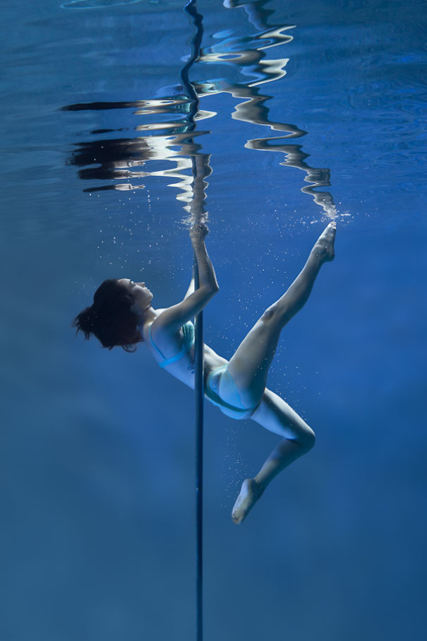 Incredible Underwater Pole Dancing Photographs By Brett Stanley