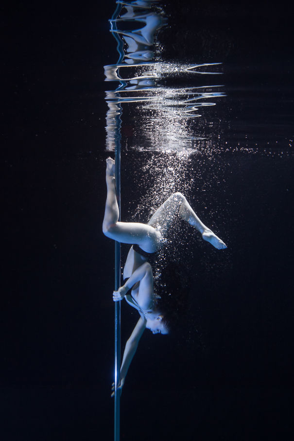 Incredible Underwater Pole Dancing Photographs By Brett Stanley Incredible Underwater Pole Dancing Photographs By Brett Stanley