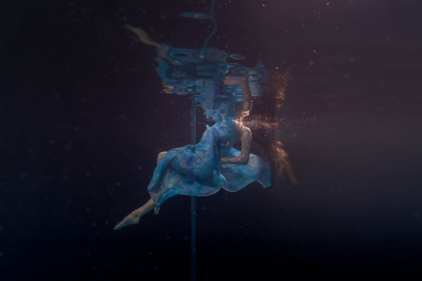 Incredible Underwater Pole Dancing Photographs By Brett Stanley