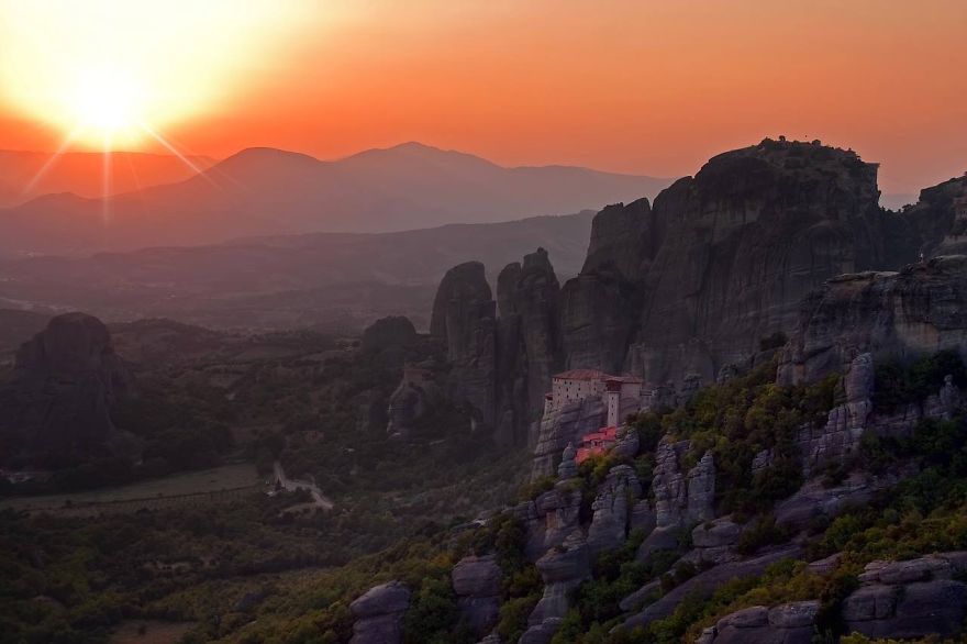 Meteora Mountains, Greece