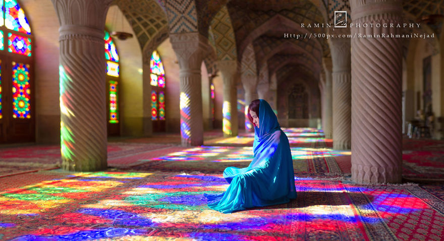 The Mosque Of Colors - 15 Unique Photos Of Nasir Al-Mulk Mosque